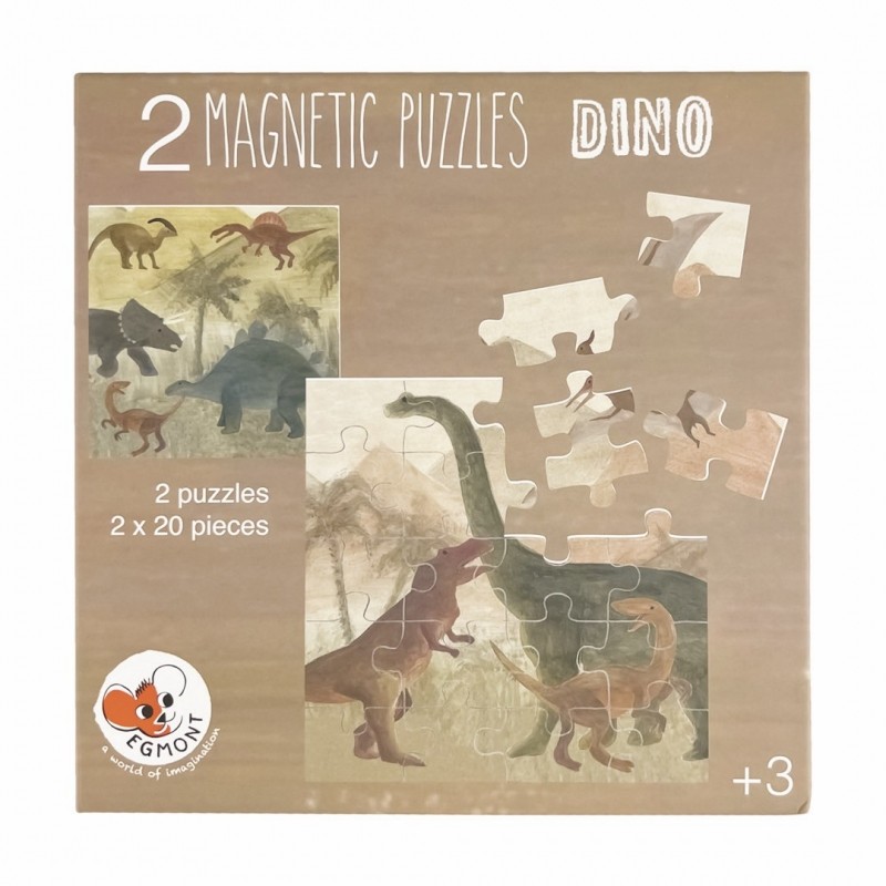 Puzzle magnetic, Dino, Egmont Toys