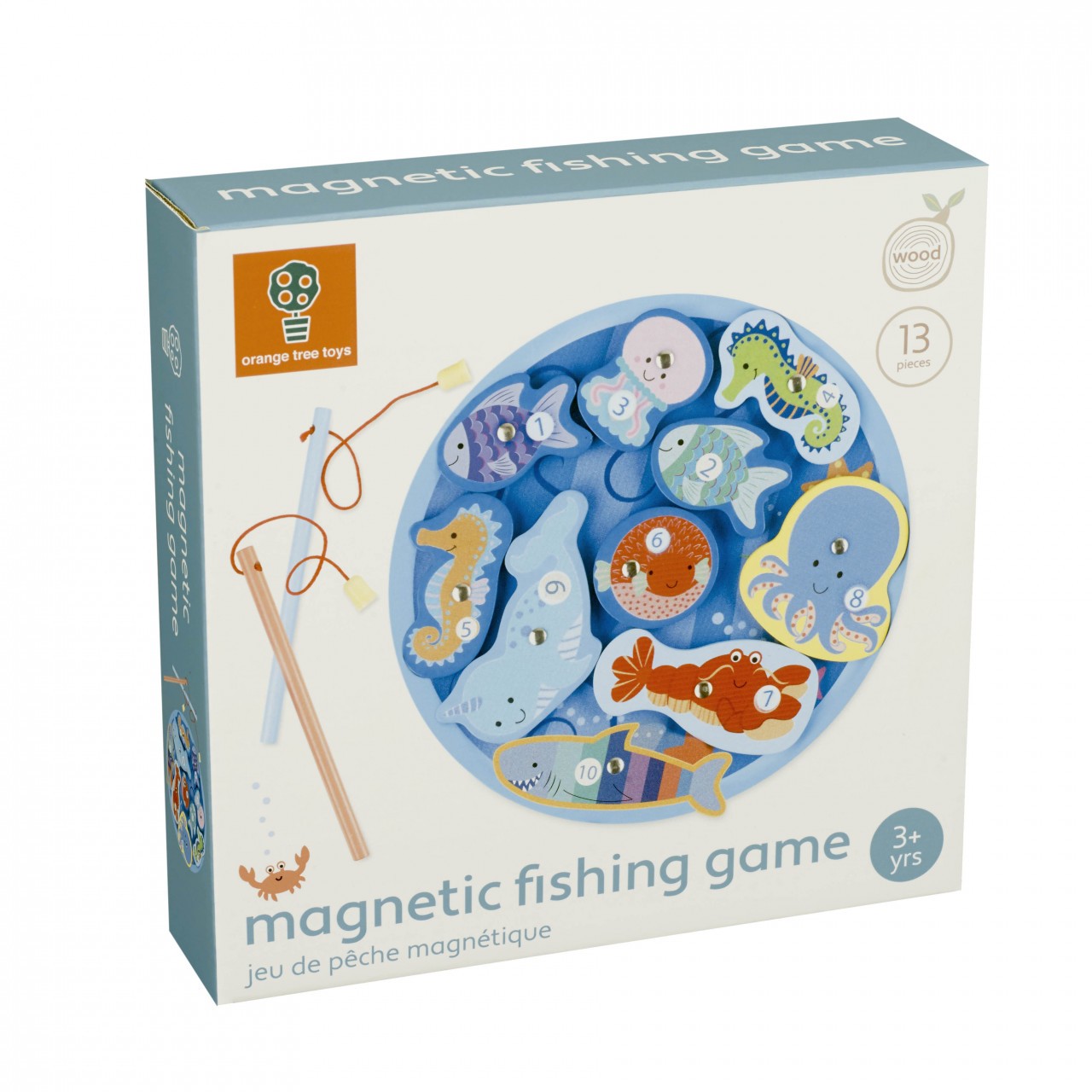 Joc magnetic de pescuit, Orange Tree Toys