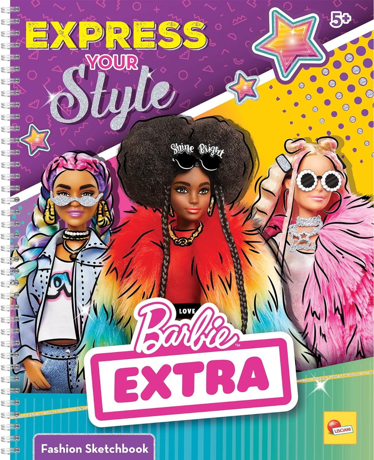 Carte de colorat cu activitati Barbie - Stilul tau