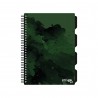 Caiet cu spirala si separatoare, STRIGO PADS Project Book Fusion B5, Matematica, PADS003
