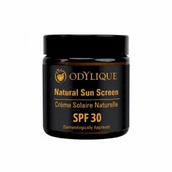 Crema bio protectie solara SPF 30 cu musetel, zinc si unt de shea pt piele sensibila, Odylique, 50ml