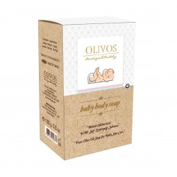 Sapun natural pentru bebelusi cu ulei de masline 100%, Olivos, 100 g
